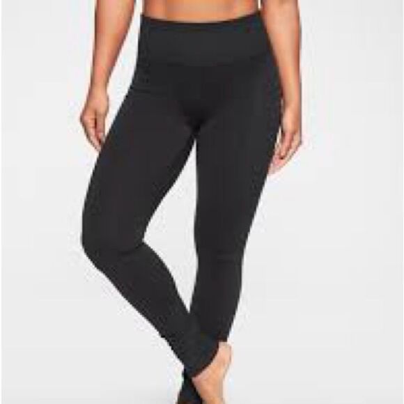 ATHLETA Elevation Hybrid Tight Barre Rib Tighfgy Size Small - Picture 1 of 7